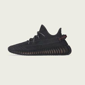 YEEZY BOOST 350 V2 BLACK SNEAKERS - size 6